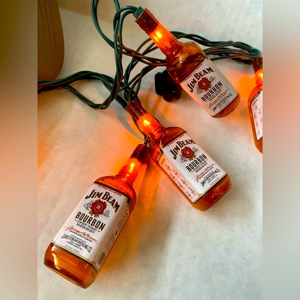 Bourbon Whiskey String Patio Lights